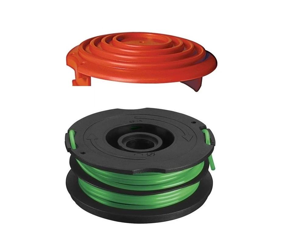 BLACK+DECKER Black & Decker DF-080 spool string cap 080 string trimmer GH1000 Type 1 1 BLACK+DECKER Black & Decker DF-080 spool string cap 080 string trimmer GH1000 Type 1