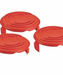 BLACK+DECKER Black and Decker 3 Pack of Genuine OEM Replacement Spool Caps # RC100P-3PK