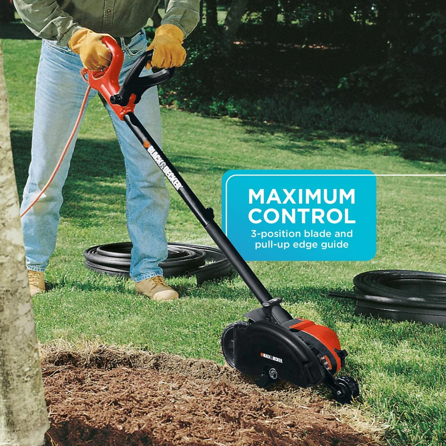 BLACK+DECKER Electric Landscape Edger and Trencher (LE760FF) 5 BLACK+DECKER Electric Landscape Edger and Trencher (LE760FF) - Image 5