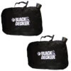 BLACK+DECKER Black and Decker Blower/Vacuum Replacement 2 Pack Leaf Bag # 90560020-2PK