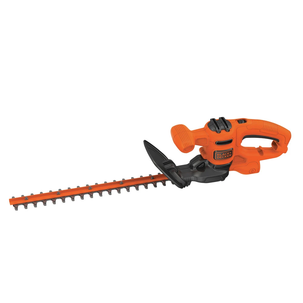 BLACK+DECKER BEHT150 120V 3.2 Amp Brushed 17 in. Corded Hedge Trimmer 1 BLACK+DECKER BEHT150 120V 3.2 Amp Brushed 17 in. Corded Hedge Trimmer