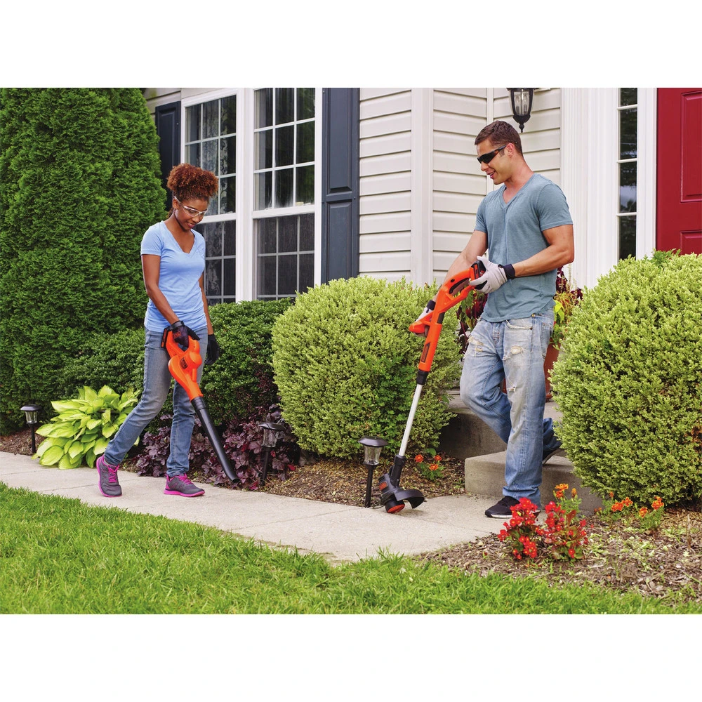 BLACK+DECKER LCC222 20V MAX Lithium-Ion Cordless String Trimmer and Sweeper Combo Kit with (2) Batteries (1.5 Ah) 3 BLACK+DECKER LCC222 20V MAX Lithium-Ion Cordless String Trimmer and Sweeper Combo Kit with (2) Batteries (1.5 Ah) - Image 3