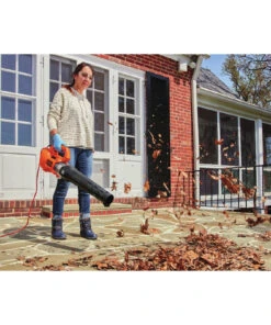 BLACK+DECKER BEBL750 9A Corded Electric Axial Leaf Blower -Cheap BLACK+DECKERr Store prod 22970434112